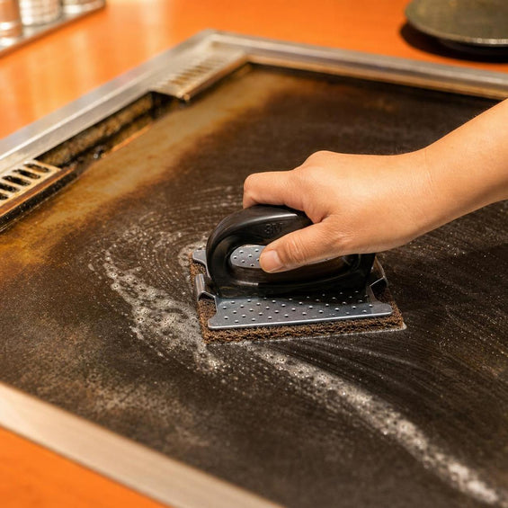 【業務用】たわし・グリドルパット(厨房調理器具洗浄)