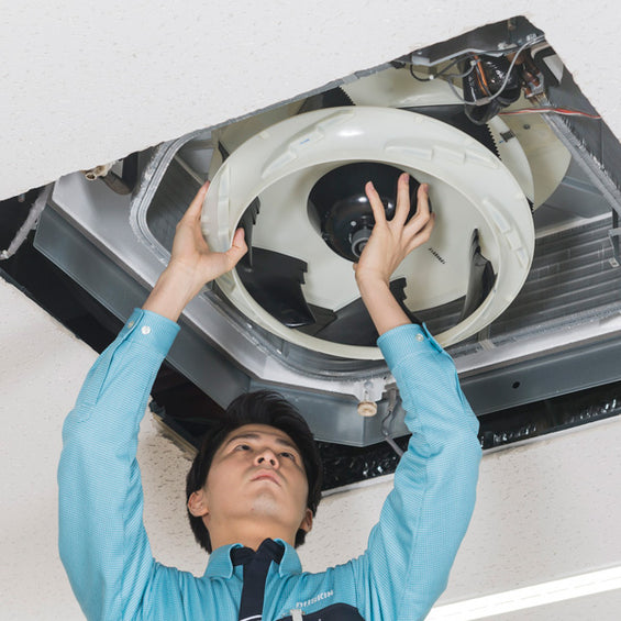 天井埋込型エアコンクリーニング