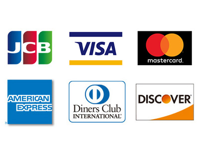 ダスキン西都賀ウェブサイトではVisa、MasterCard、JCB、AMEX、Dinersのクレジットカードが使えます。